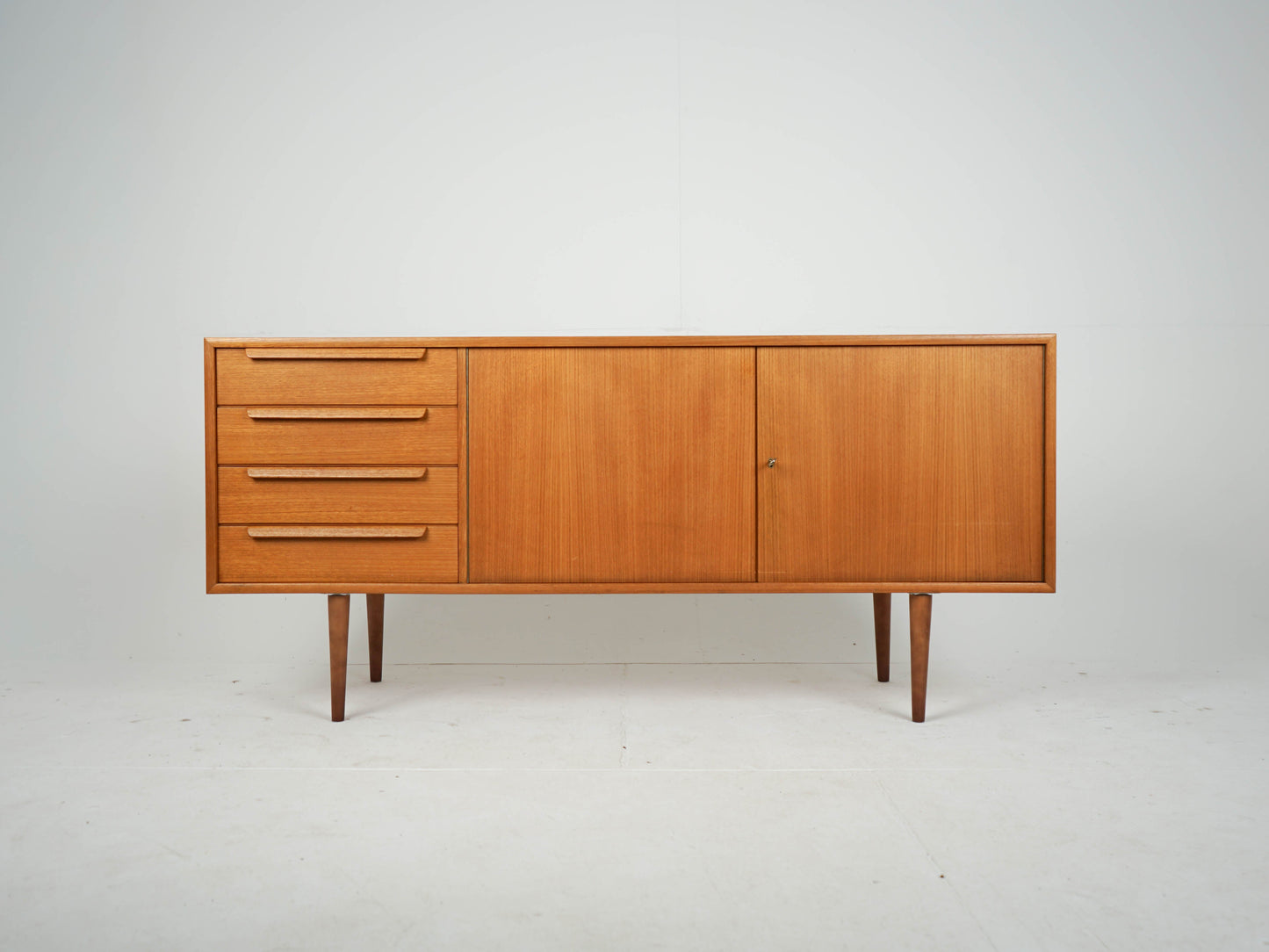 Vintage Teak Sideboard Mid Century
