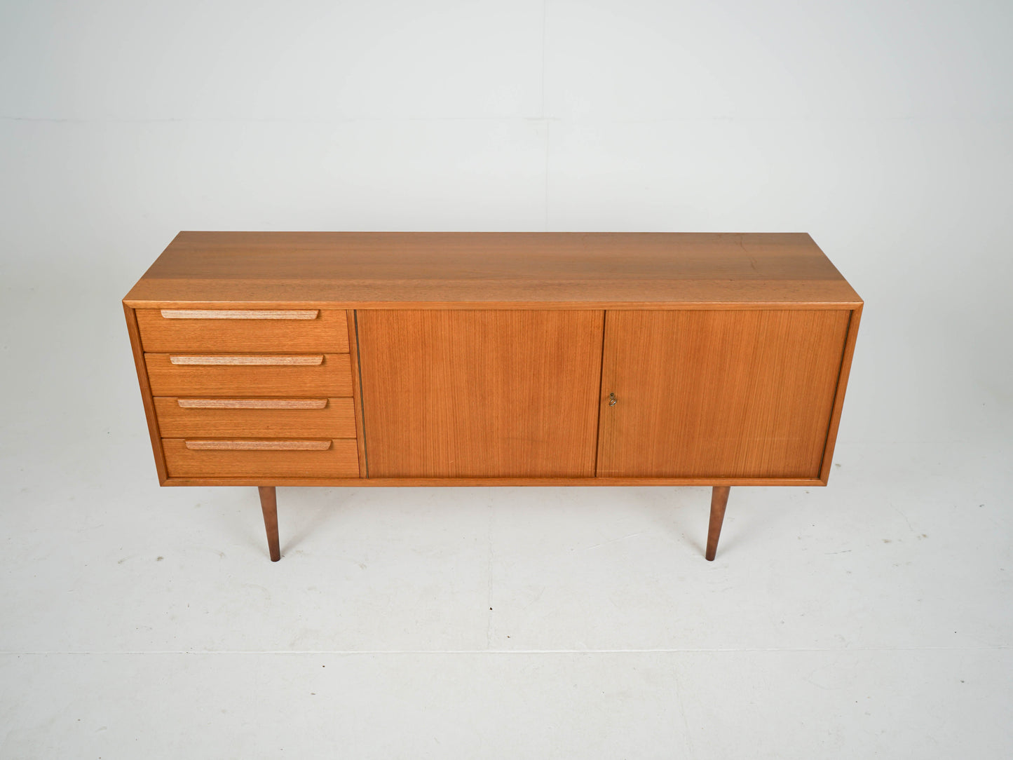 Vintage Teak Sideboard Mid Century