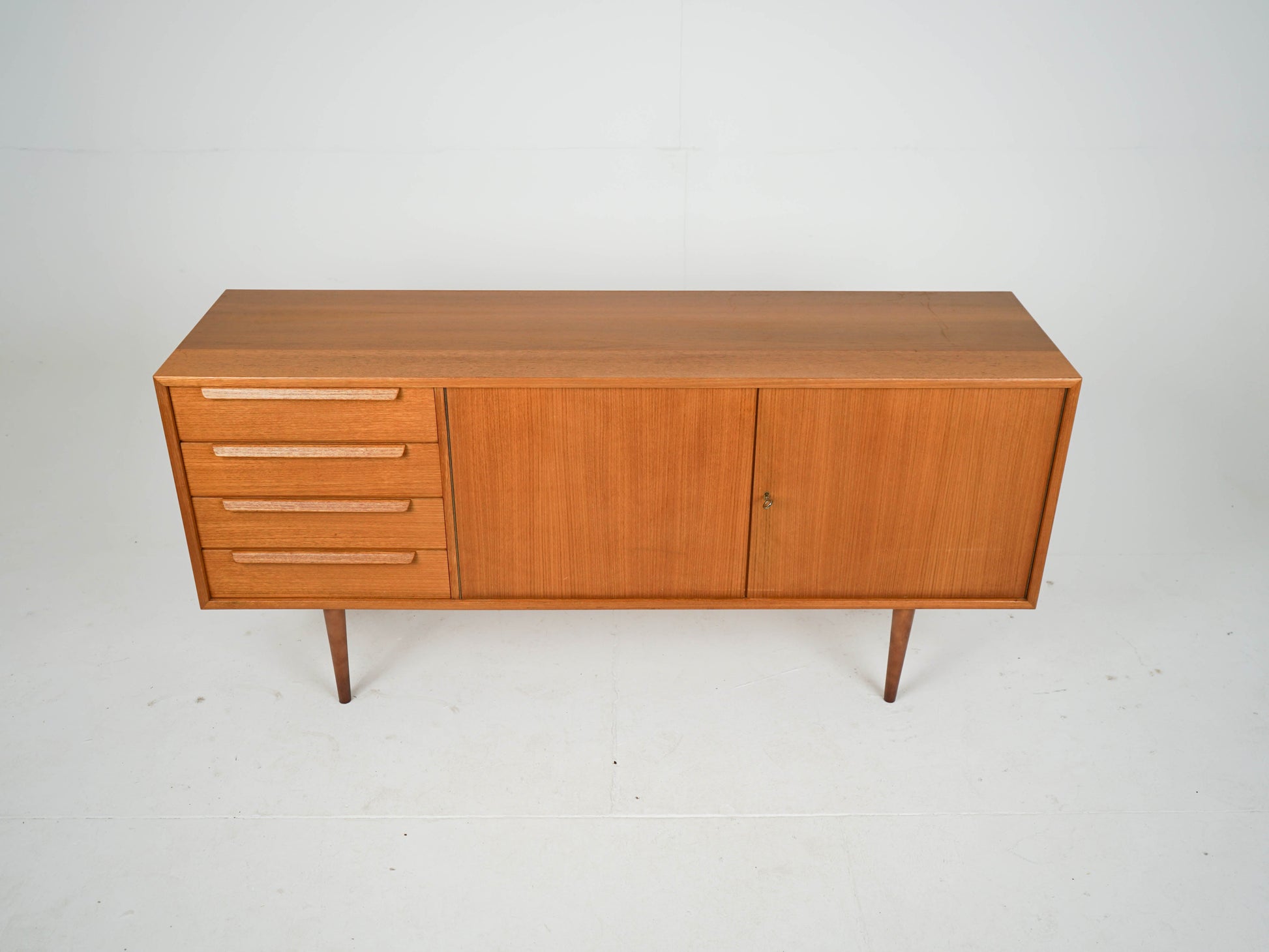 Vintage Teak Sideboard Mid Century