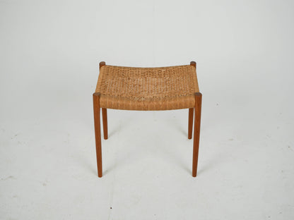 Vintage Hocker "Modell 80A" von Niels Otto Møller für JL Møller Møbelfabrik aus Teak