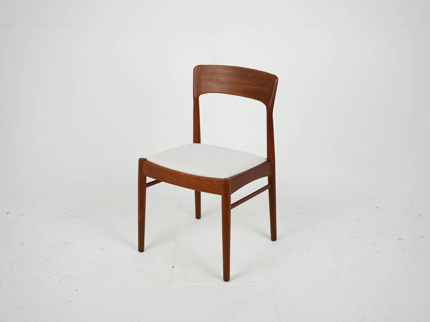 Set von 6 Vintage Teak Esszimmerstuhl von Henning Kjærnulf für Korup Stolefabrik