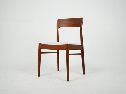 Set von 6 Vintage Teak Esszimmerstuhl von Henning Kjærnulf für Korup Stolefabrik