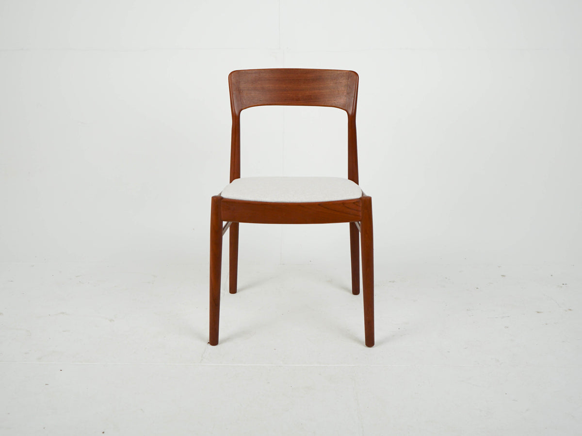 Set von 6 Vintage Teak Esszimmerstuhl von Henning Kjærnulf für Korup Stolefabrik