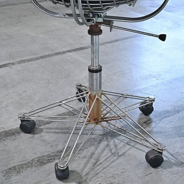 Vintage Schreibtischstuhl Beaubourg Chair auf Rollen, Frankreich