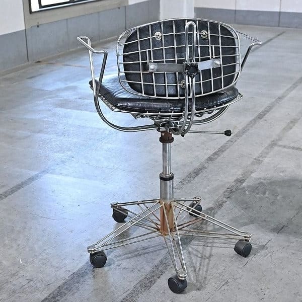 Vintage Schreibtischstuhl Beaubourg Chair auf Rollen, Frankreich