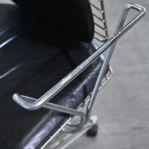 Vintage Schreibtischstuhl Beaubourg Chair auf Rollen, Frankreich