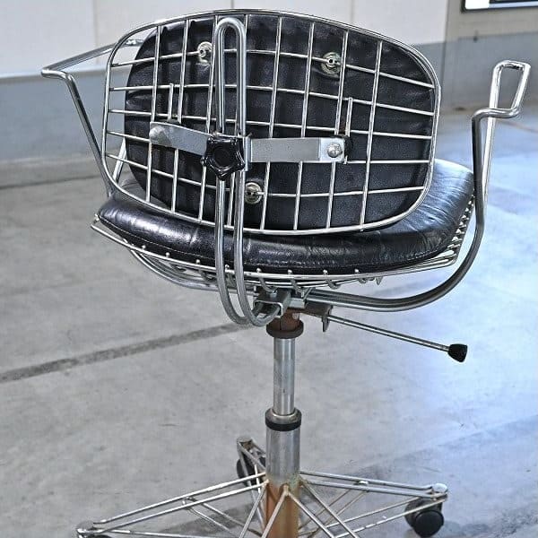 Vintage Schreibtischstuhl Beaubourg Chair auf Rollen, Frankreich