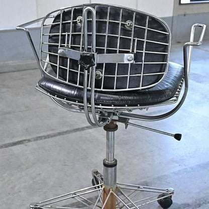 Vintage Schreibtischstuhl Beaubourg Chair auf Rollen, Frankreich