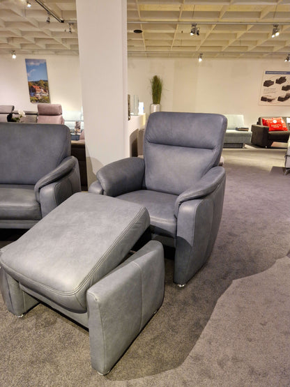 Modulsofa Bornholm 3-2-1 von Liva mit Hocker