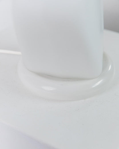 Lampe de table vintage en verre de Murano, style Memphis postmoderne, Italie, années 1980