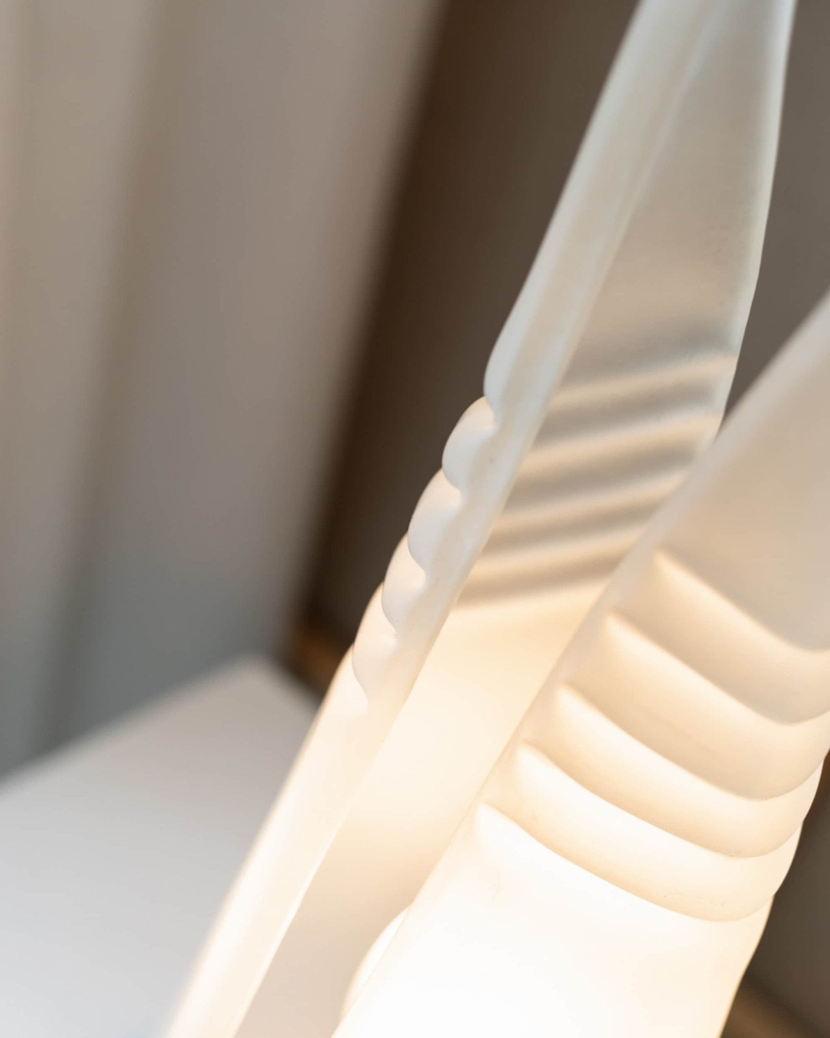 Vintage Tischlampe Pyramide von Murano für Murano aus satiniertem Glas