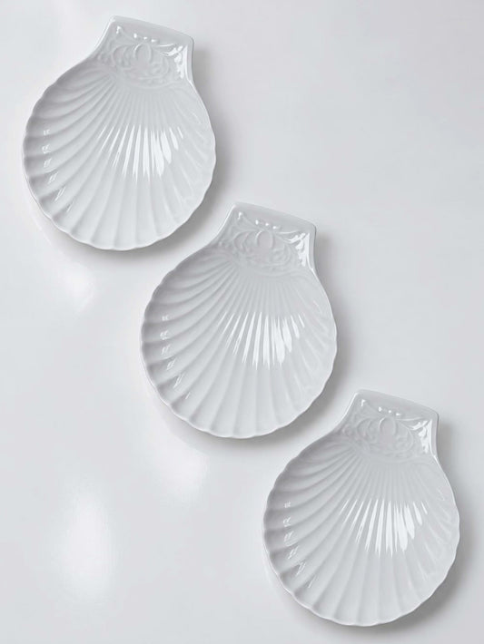 Vintage Schale Muschelform von Philippe Deshoulières, Limoges