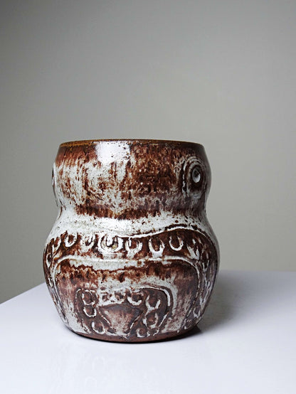 Vintage Vase "Chouette" von Alain Granet, Vallauris