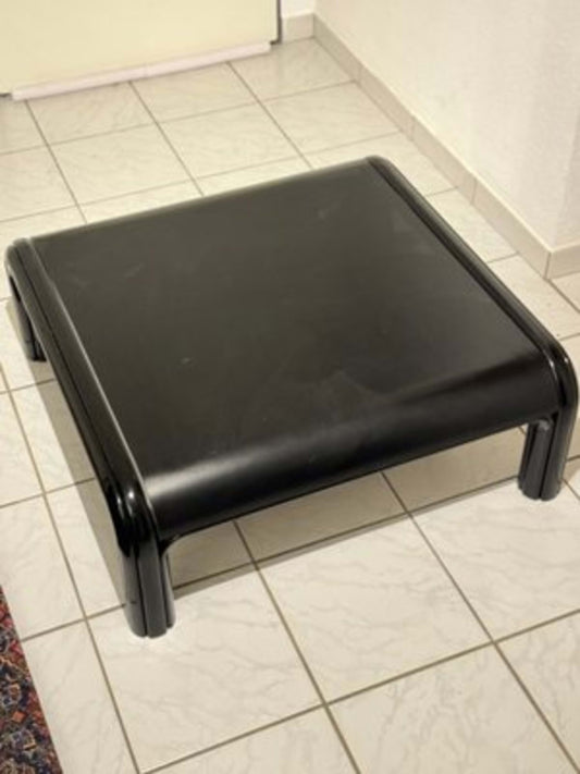 Vintage Tisch Orsay von Gae Aulenti für Knoll International schwarz