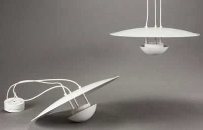 Fata Morgana Lamp by Hans-Agne Jakobsson for Markaryd Set of 2 White