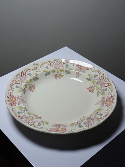 Vintage Servierschale "Pâquerettes" von Longchamp, Art Nouveau