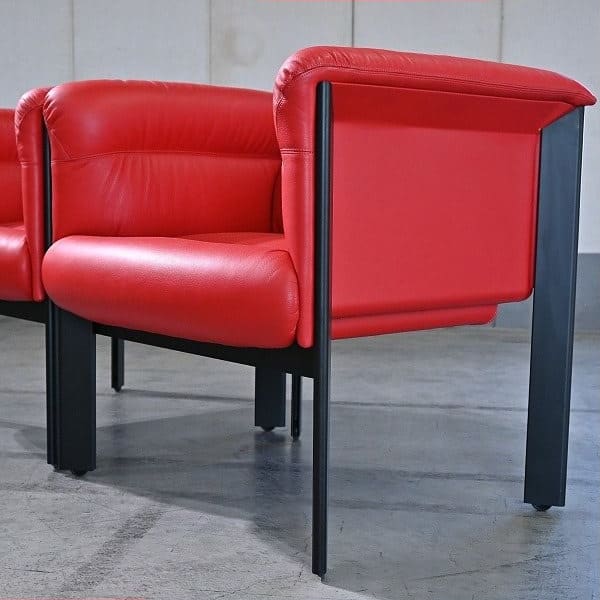 Vintage Sofa Interlude von Marco Zanuso für B&B Italia Set von 3