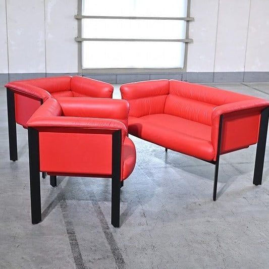 Vintage Sofa Interlude von Marco Zanuso für B&B Italia Set von 3
