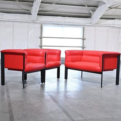 Vintage Sofa Interlude von Marco Zanuso für B&B Italia Set von 3