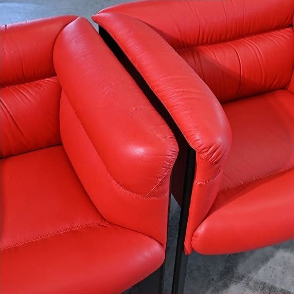 Vintage Sofa Interlude von Marco Zanuso für B&B Italia Set von 3