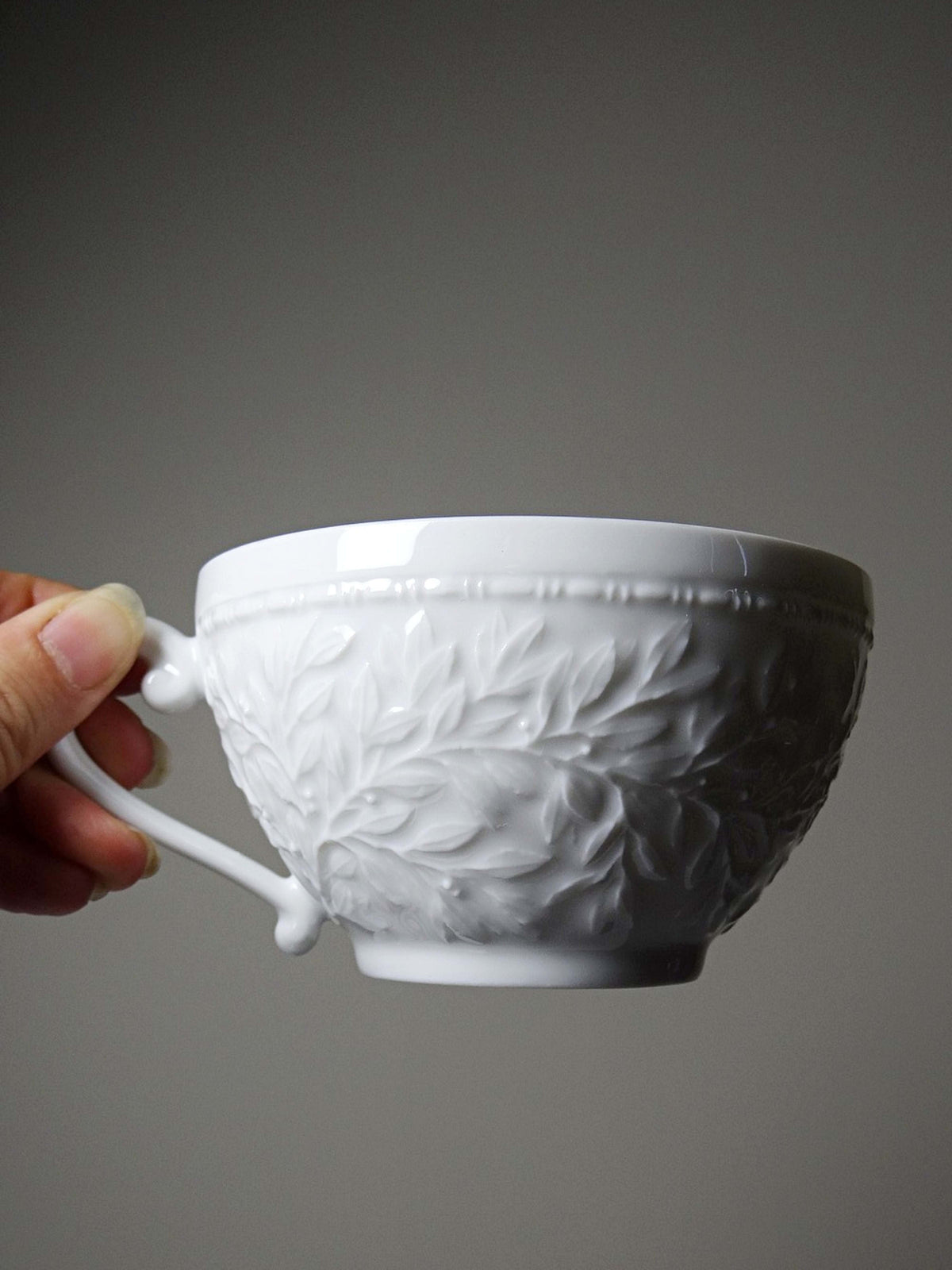 Set von 6 Vintage Tassen 'Louvre' von Bernardaud Limoges