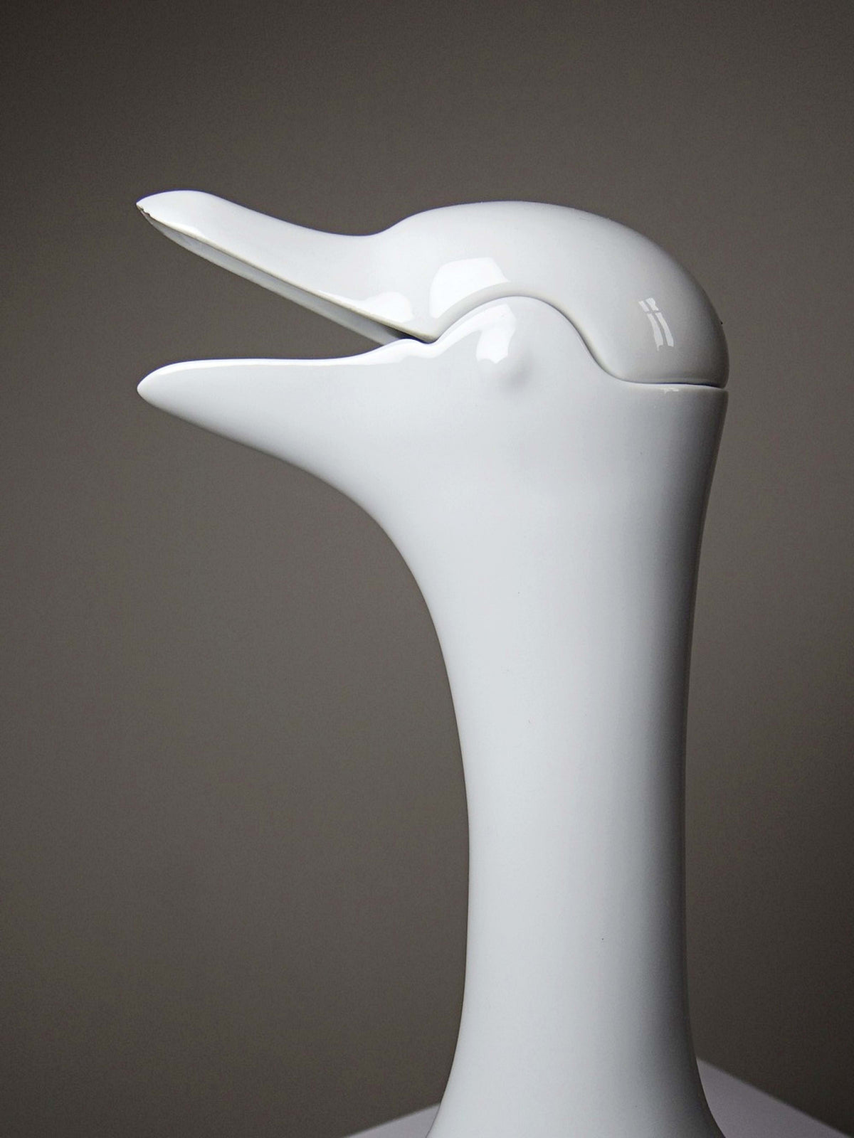Vintage Karaffe Ente Porzellan Limoges nach Sandoz