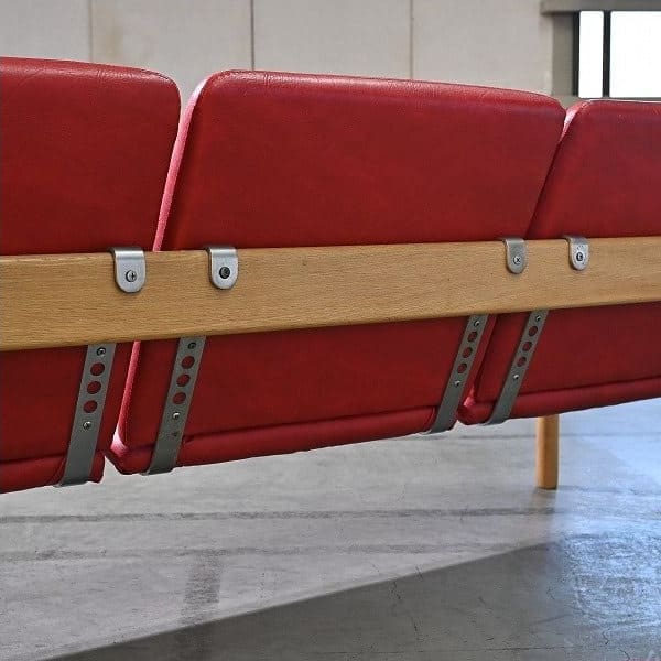 Vintage Sofa GE280 von Hans J. Wegner für Getama
