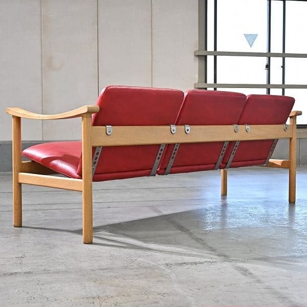 Vintage Sofa GE280 von Hans J. Wegner für Getama