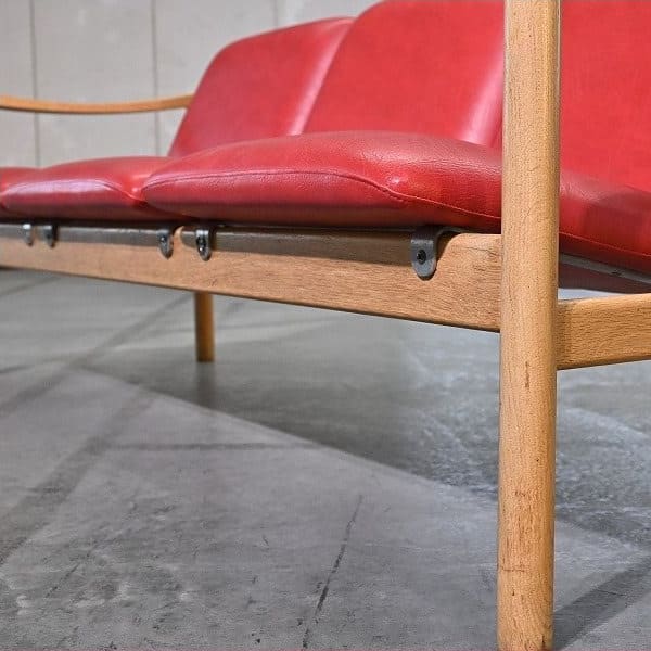 Vintage Sofa GE280 von Hans J. Wegner für Getama