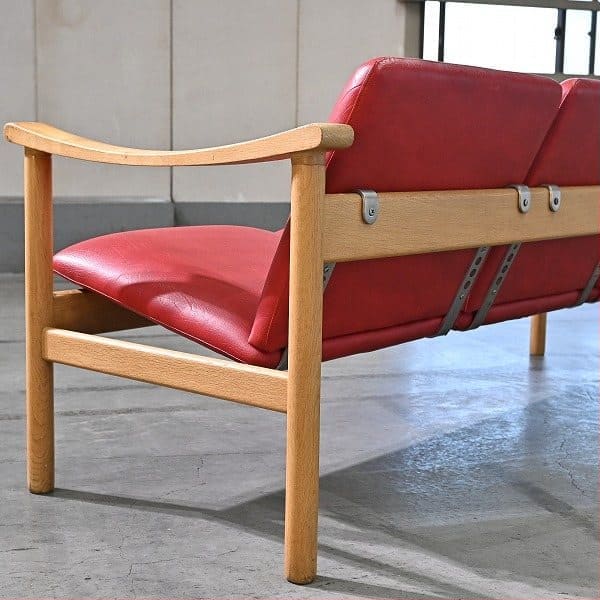 Vintage Sofa GE280 von Hans J. Wegner für Getama