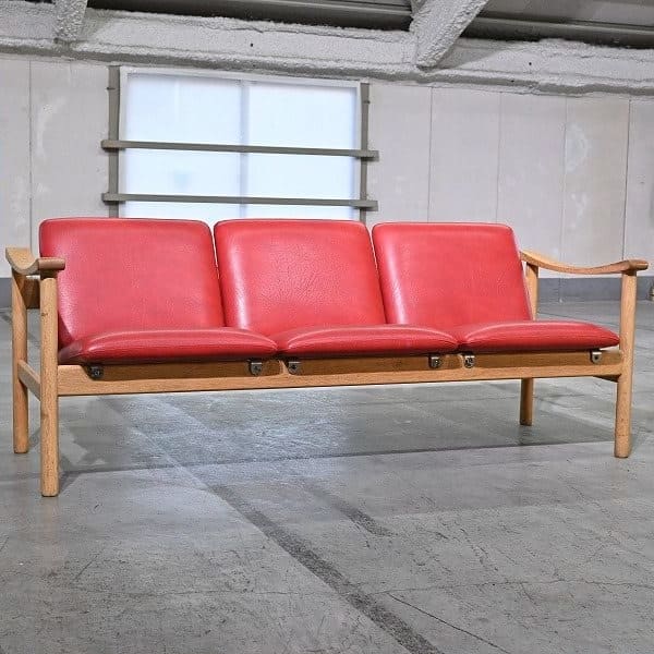 Vintage Sofa GE280 von Hans J. Wegner für Getama