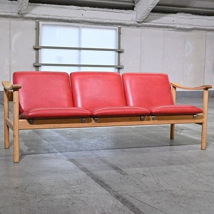 Vintage Sofa GE280 von Hans J. Wegner für Getama