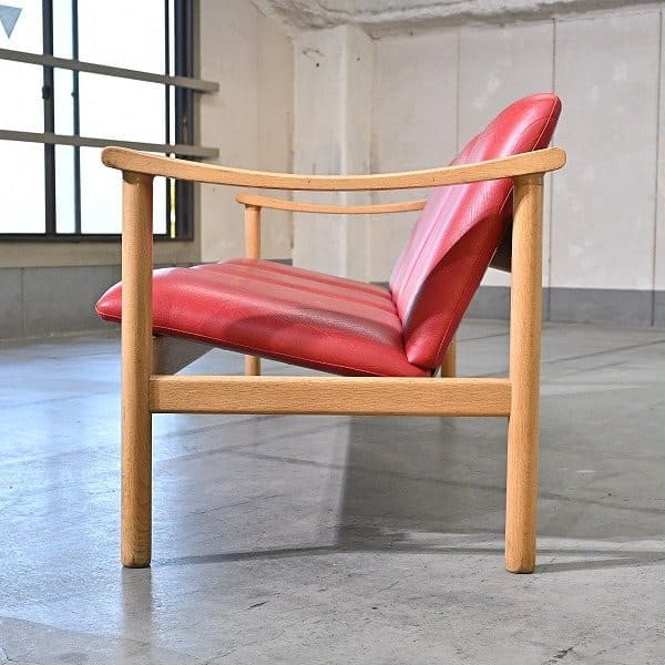 Vintage Sofa GE280 von Hans J. Wegner für Getama