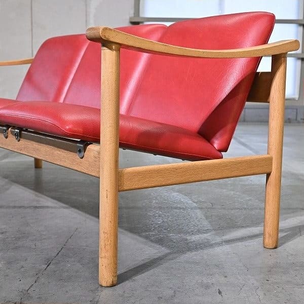 Vintage Sofa GE280 von Hans J. Wegner für Getama