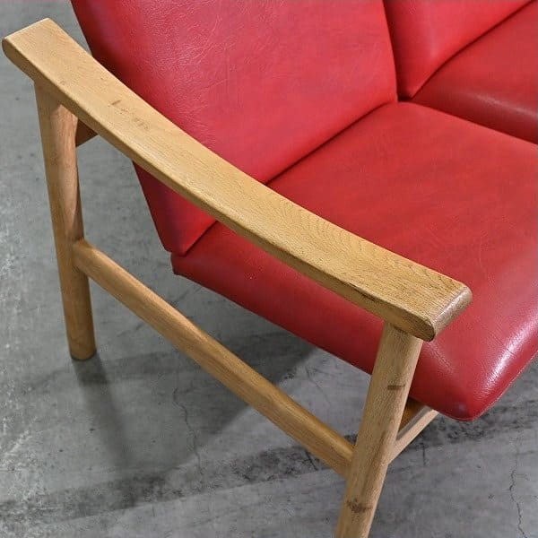 Vintage Sofa GE280 von Hans J. Wegner für Getama