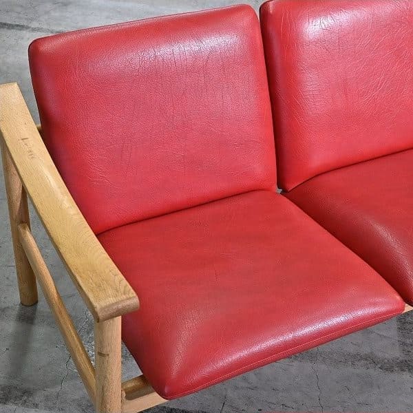 Vintage Sofa GE280 von Hans J. Wegner für Getama