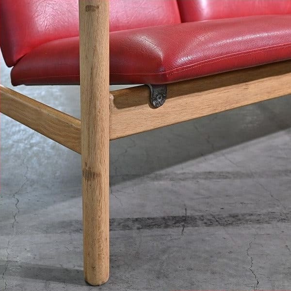 Vintage Sofa GE280 von Hans J. Wegner für Getama