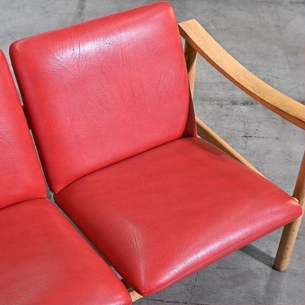 Vintage Sofa GE280 von Hans J. Wegner für Getama