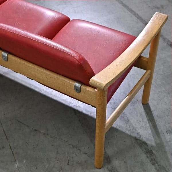 Vintage Sofa GE280 von Hans J. Wegner für Getama