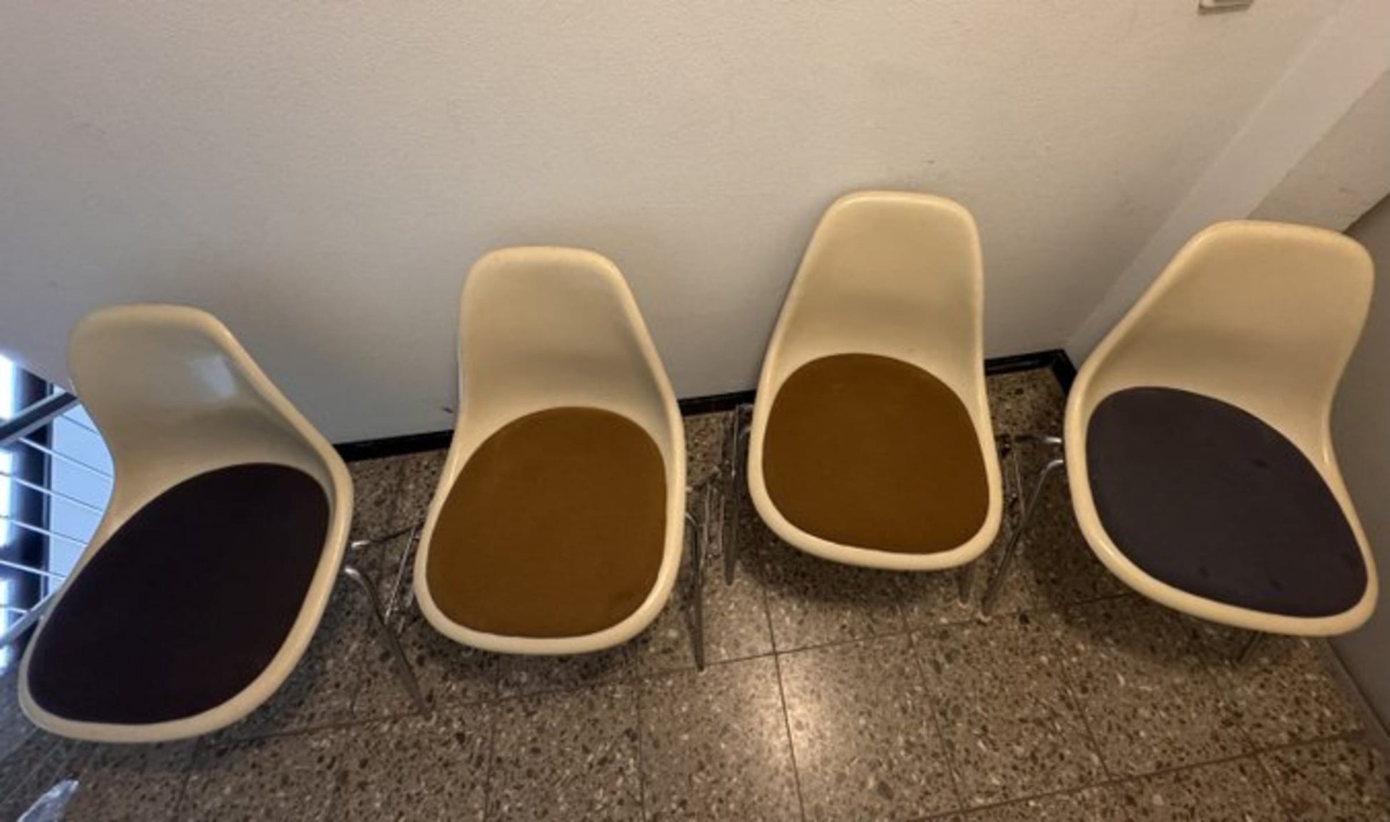 Vintage Stuhl DSS von Charles und Ray Eames für Herman Miller Set von 4