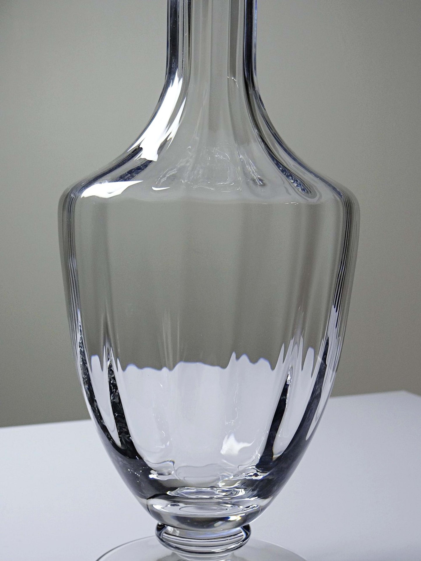 Vintage Kristallkaraffe von Cristal de Sèvres