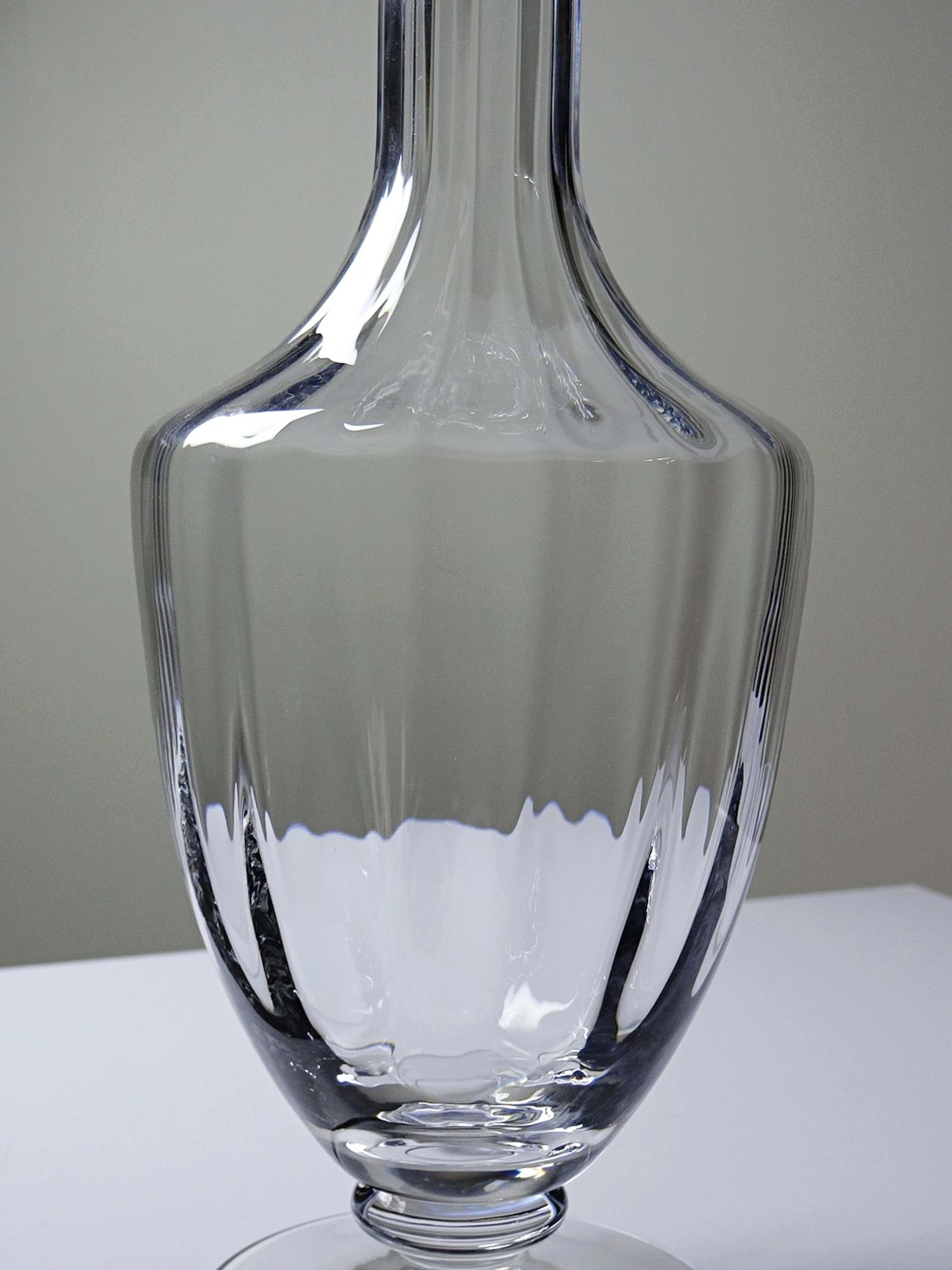 Vintage Kristallkaraffe von Cristal de Sèvres