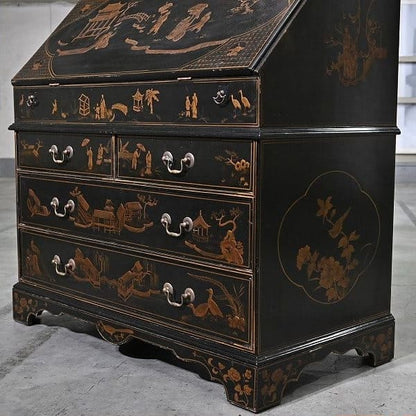 Vintage Kabinett von Maitland-Smith, Chinoiserie, Schreibtischfunktion, gebraucht