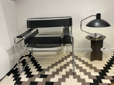 Vintage Lamp No. 8 by Clay Michie for Knoll International, Black Silver