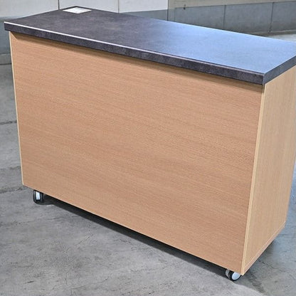 Vintage Küchencounter Orche von Pamouna auf Rollen mit Schublade und Regal