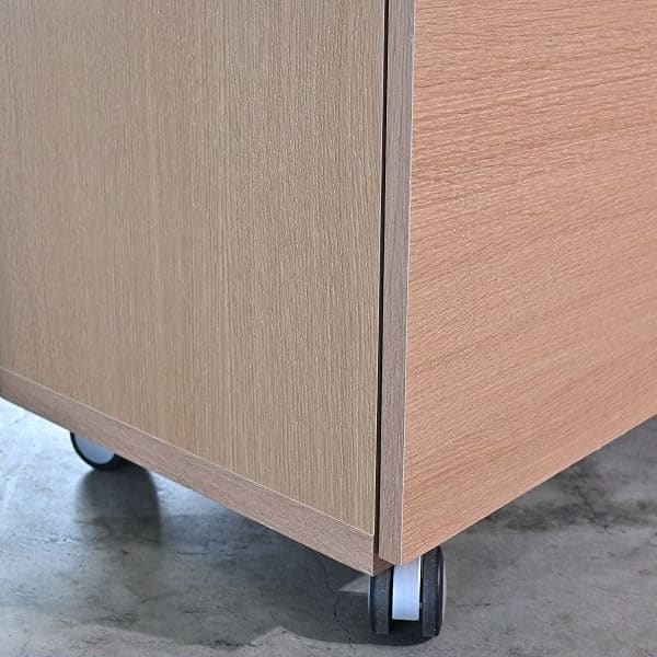 Vintage Küchencounter Orche von Pamouna auf Rollen mit Schublade und Regal