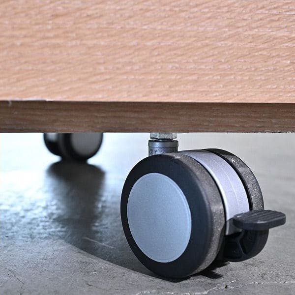 Vintage Küchencounter Orche von Pamouna auf Rollen mit Schublade und Regal