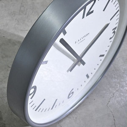 Vintage Wanduhr WALL CLOCK von E.A. COMBS für P.F.S.