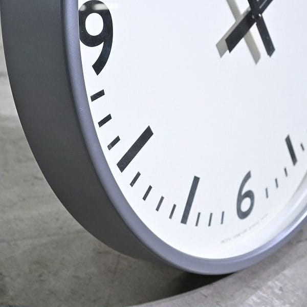 Vintage Wanduhr WALL CLOCK von E.A. COMBS für P.F.S.