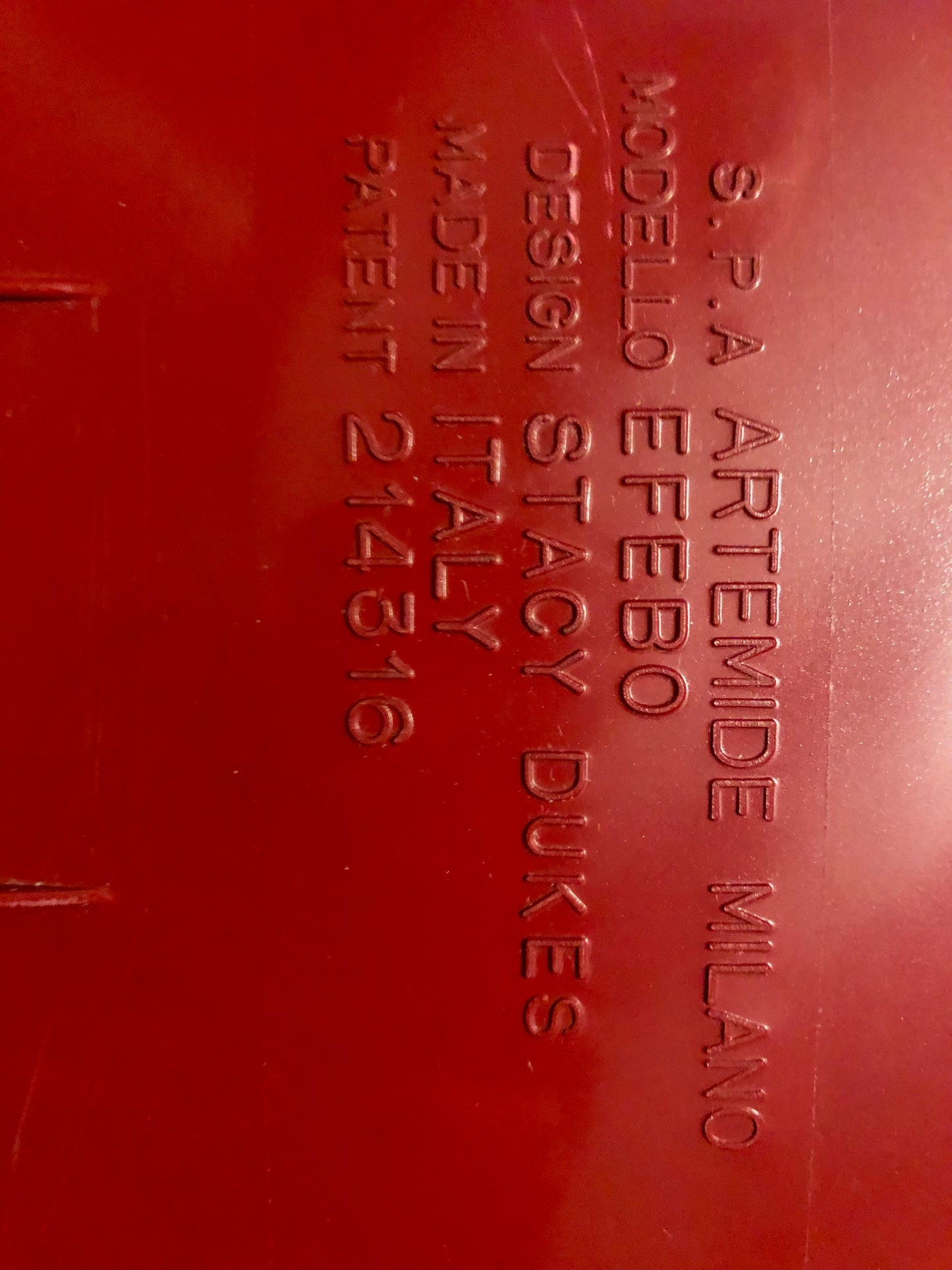 Vintage Hocker von Stacy Dukes für Artemide